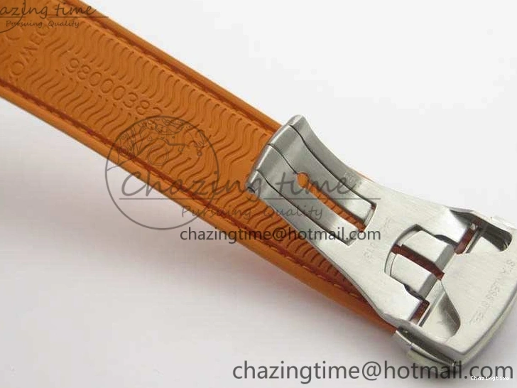 0217 UrbanStyle Planet Ocean Pro Orange Bezel 45mm OMF 1:1 Best Edition On Rubber Strap A8500 (Black Balance Wheel) 8138